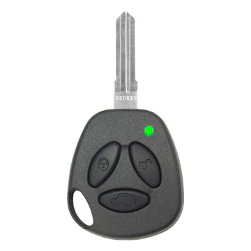 Ключ зажигания с ПДУ для ВАЗ (резин. кнопки)